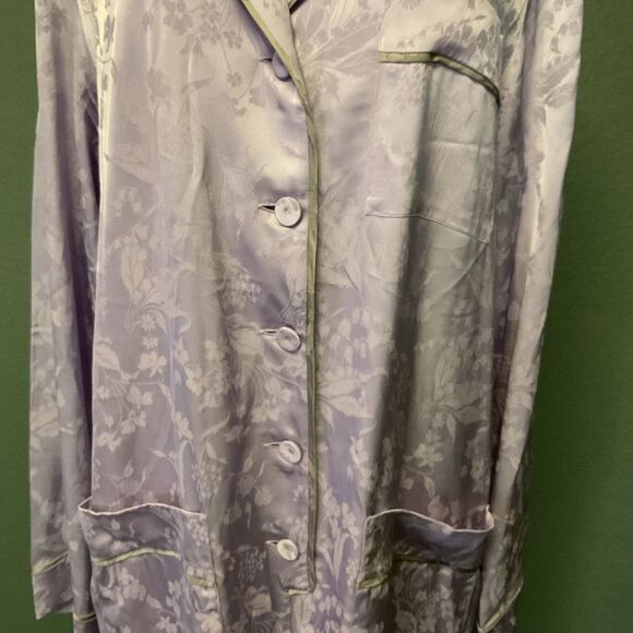 BOTTEGA VENETA lilAc viscose 2018 FLORAL JACQUARD Jumpsuit, Size 42, Large, NWT - Picture 12 of 15